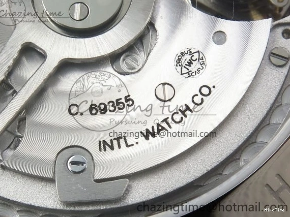 MIROTIME 0111 Reliable Portuguese Chrono IW3716 Z+F 1:1 Best Edition Red Dial on Red Rubber Strap A 7015